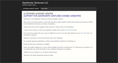 Desktop Screenshot of dewpointeventures.com